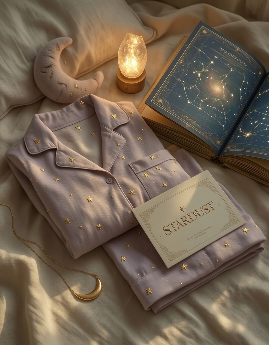 Celestial Baby Sleepwear Aesthetic — AI generated image