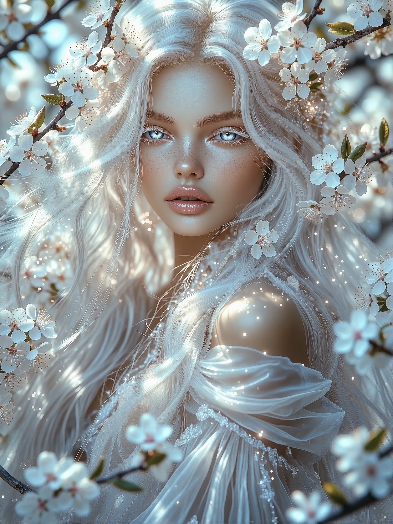 Ethereal Bloom Essence — AI generated image