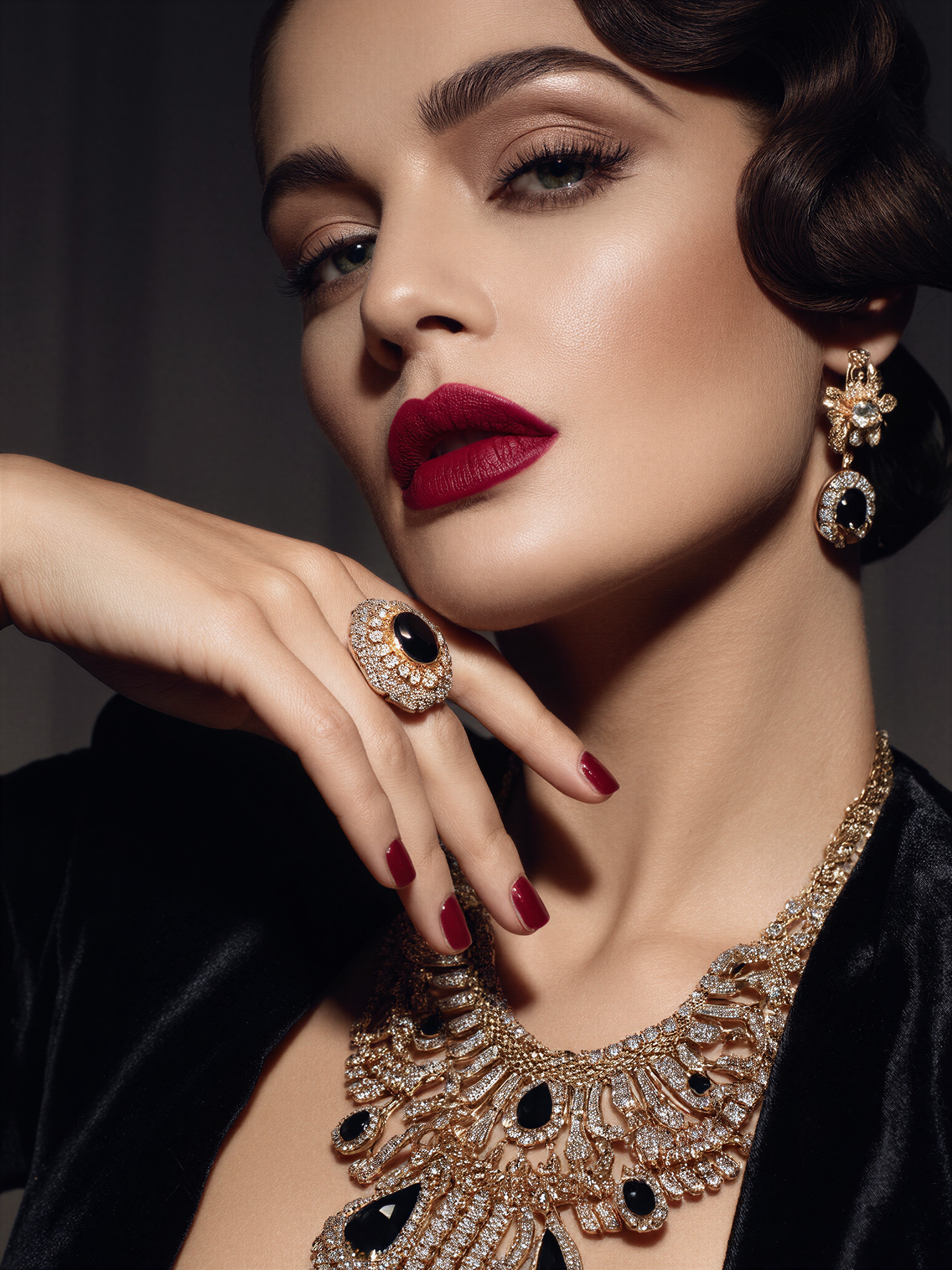 Seductive Glamour Portrait — AI generated image