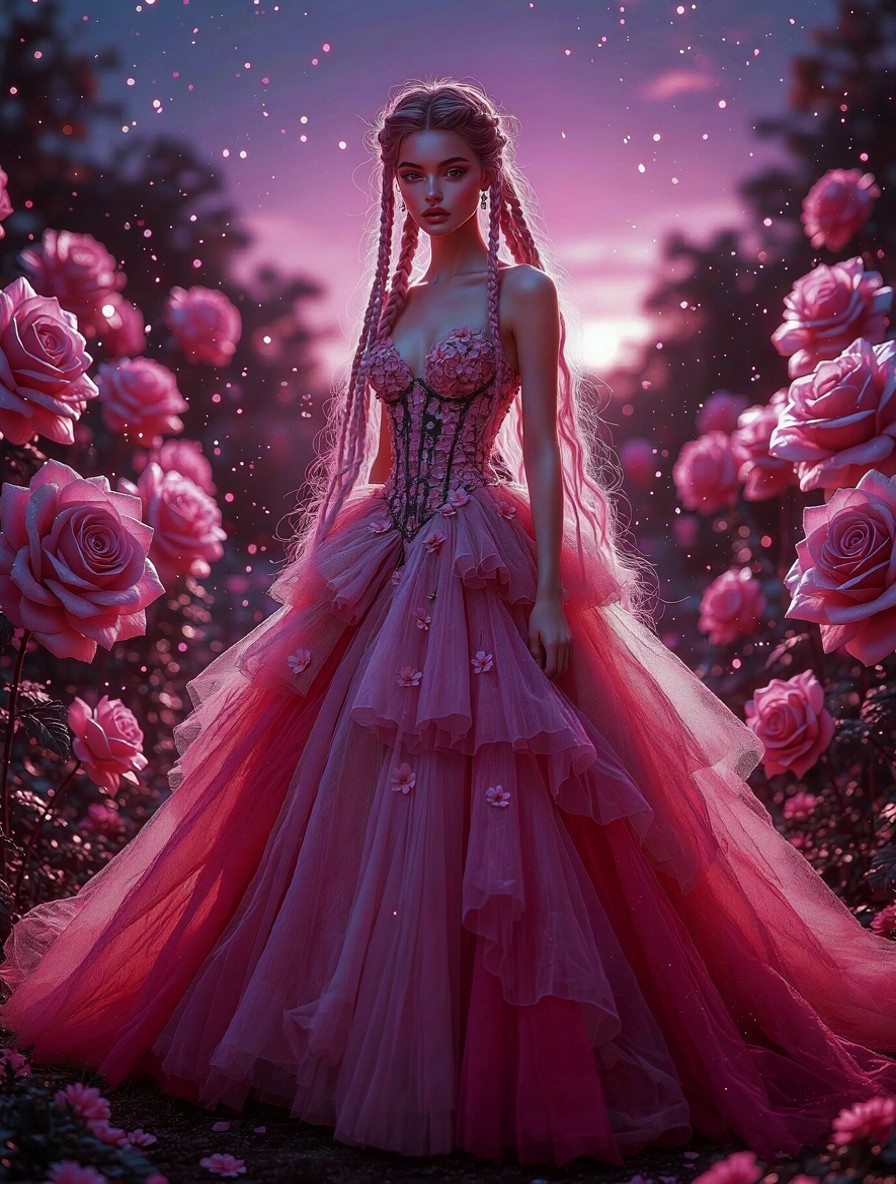 Enchanted Garden Muse — AI generated image