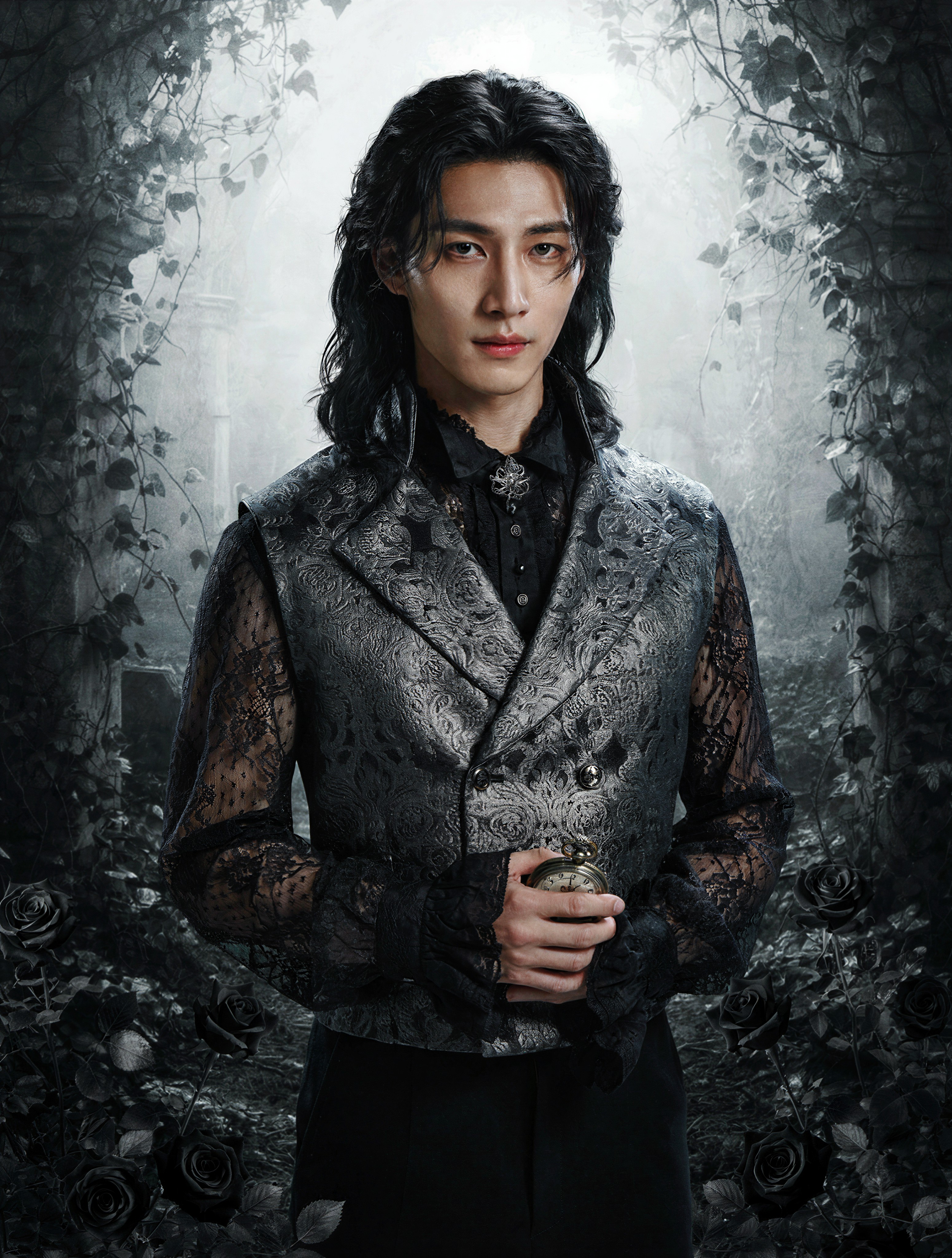 Ethereal Gothic Portrait — AI generated image
