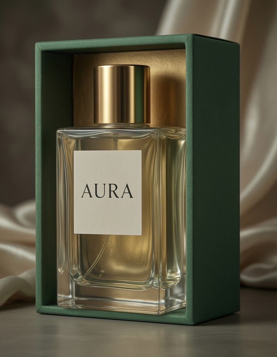 Luxury Perfume Packaging — AI generated image