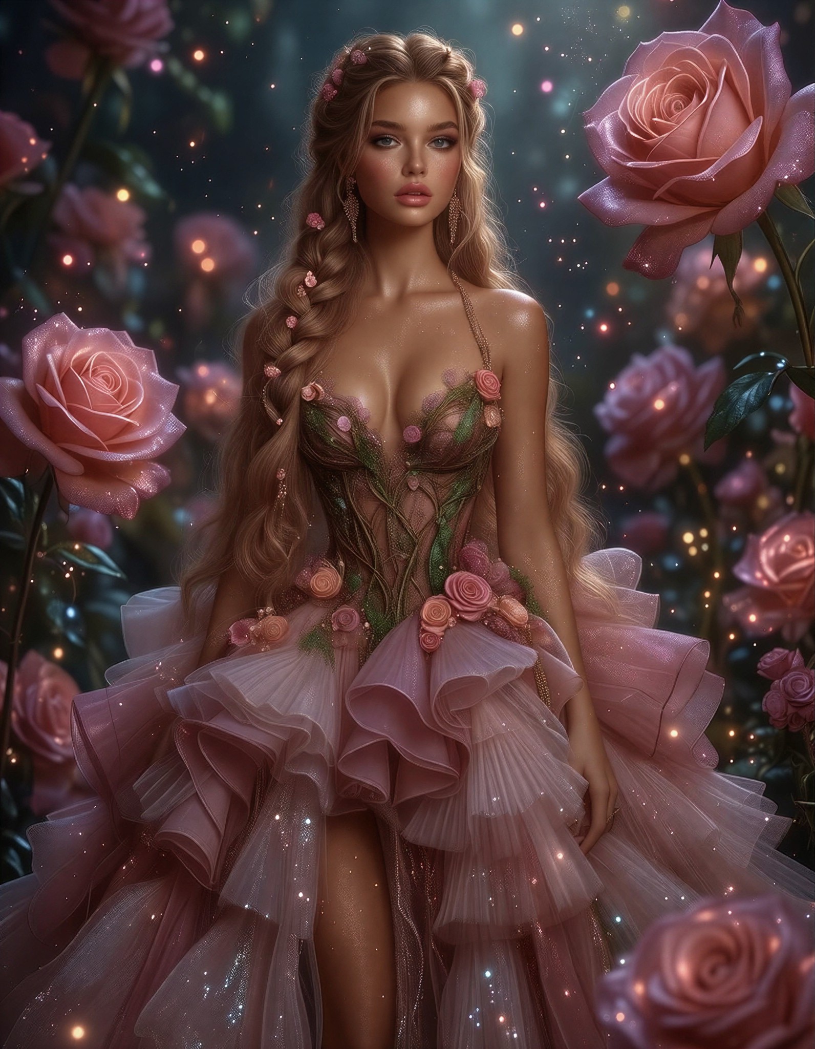 Enchanted Fairytale Garden Muse — AI generated image