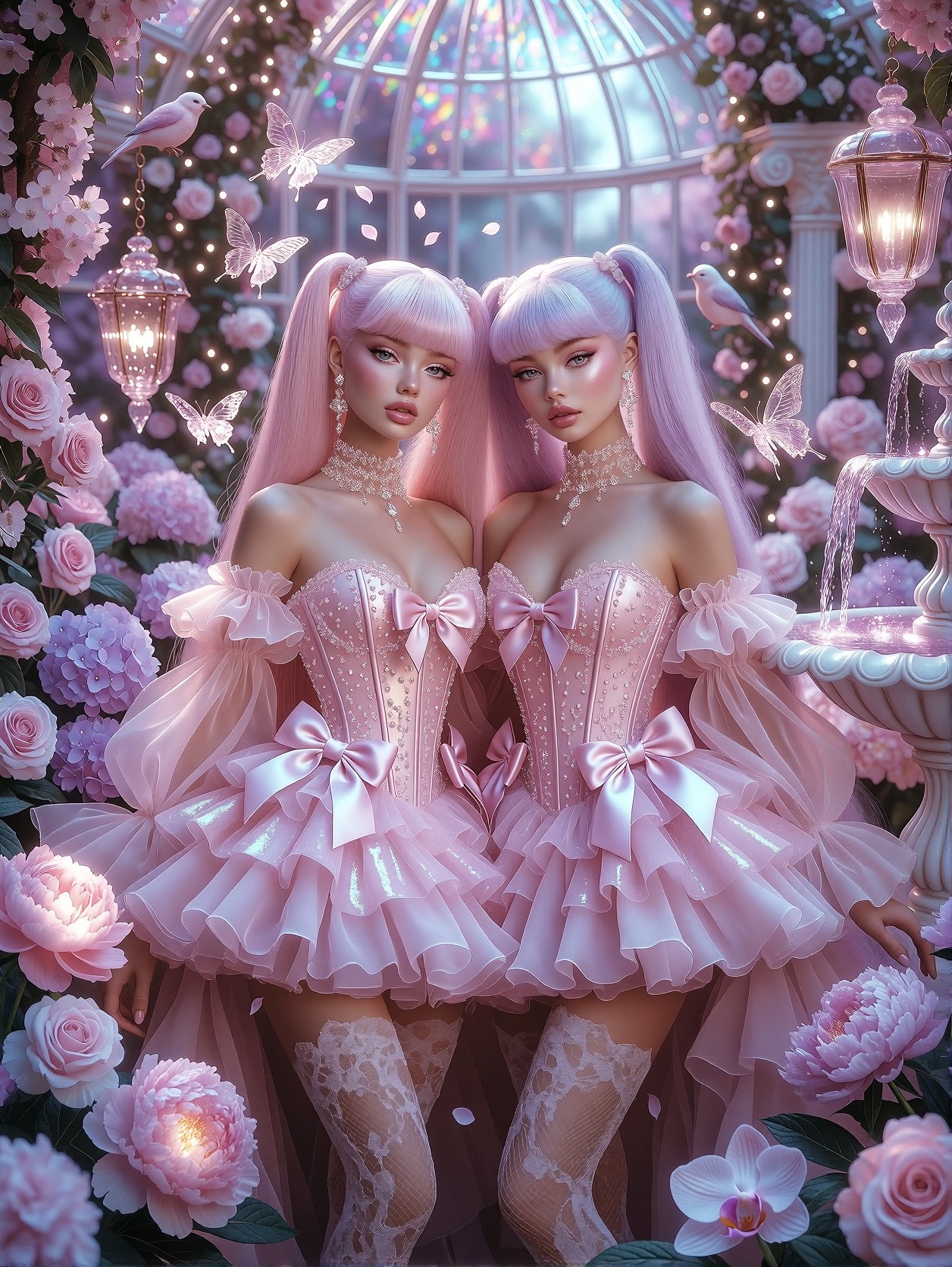 Dreamy Barbie Portrait — AI generated image