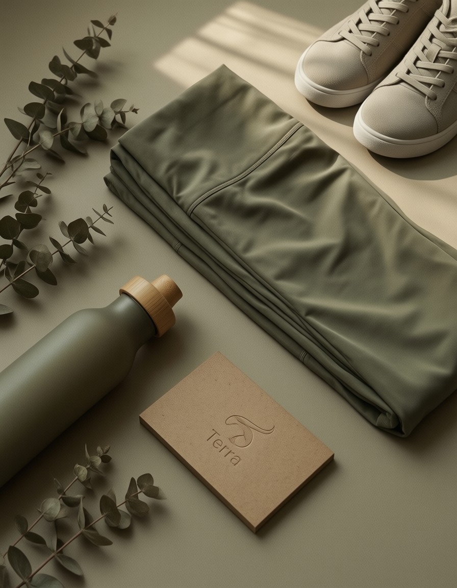Terra Sustainable Brand Identity — AI generated image
