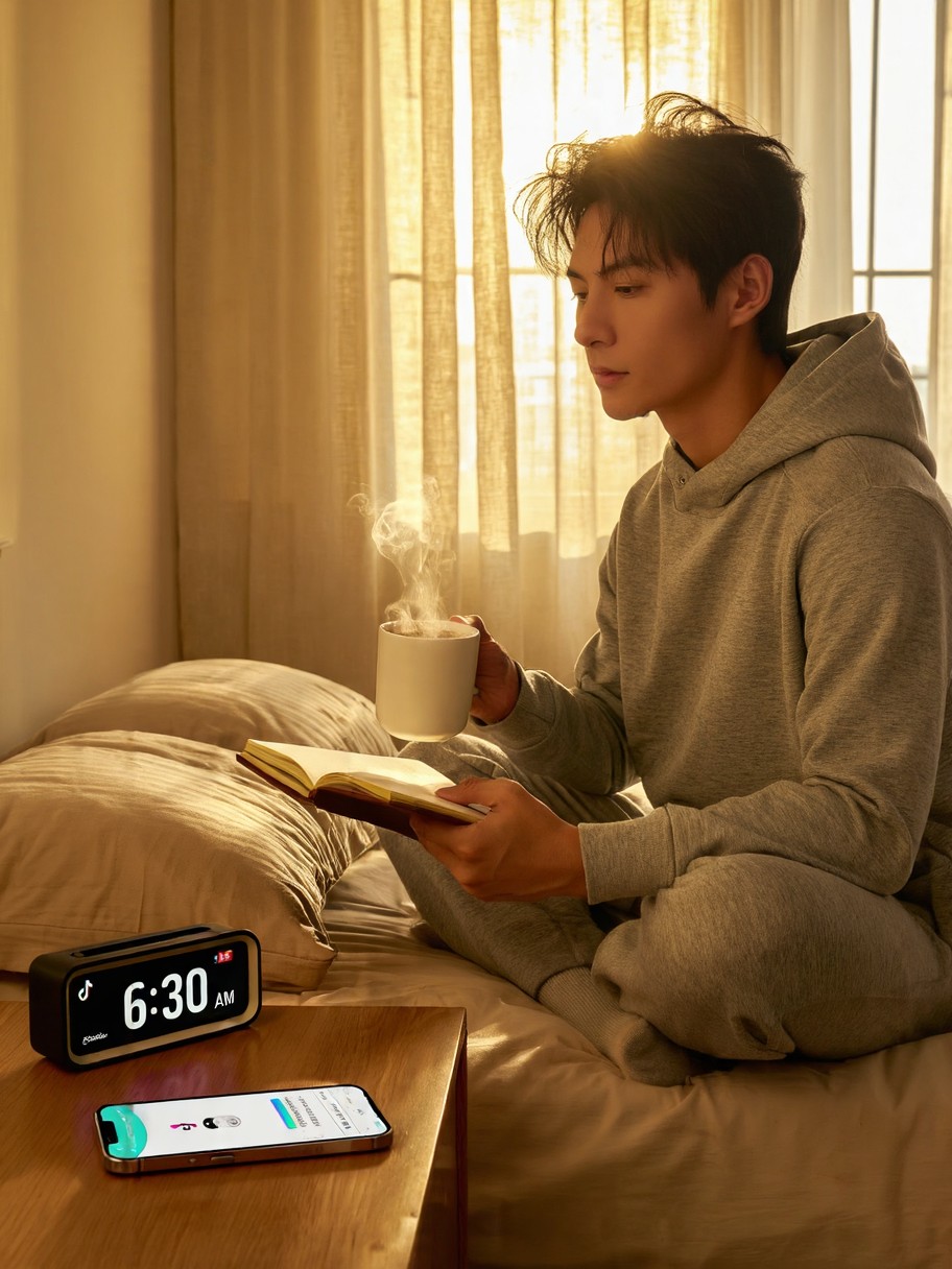 Cozy Morning Productivity — AI generated image